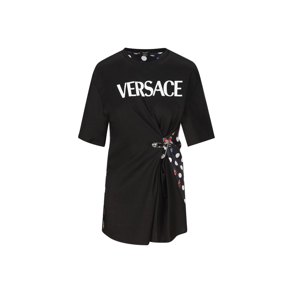 Black Cotton T-Shirt