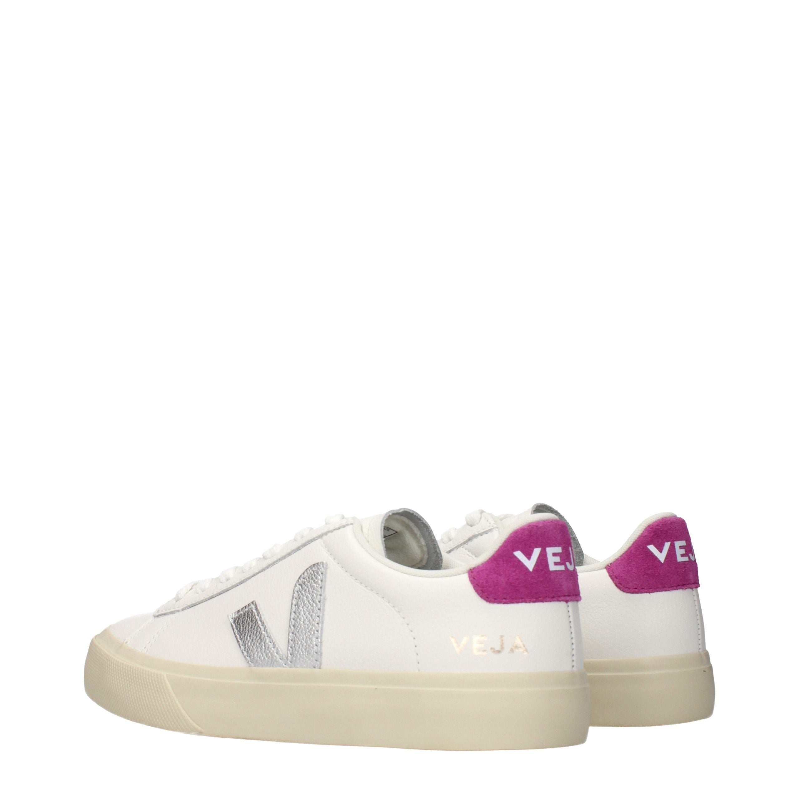 White Leather Low Top Sneakers