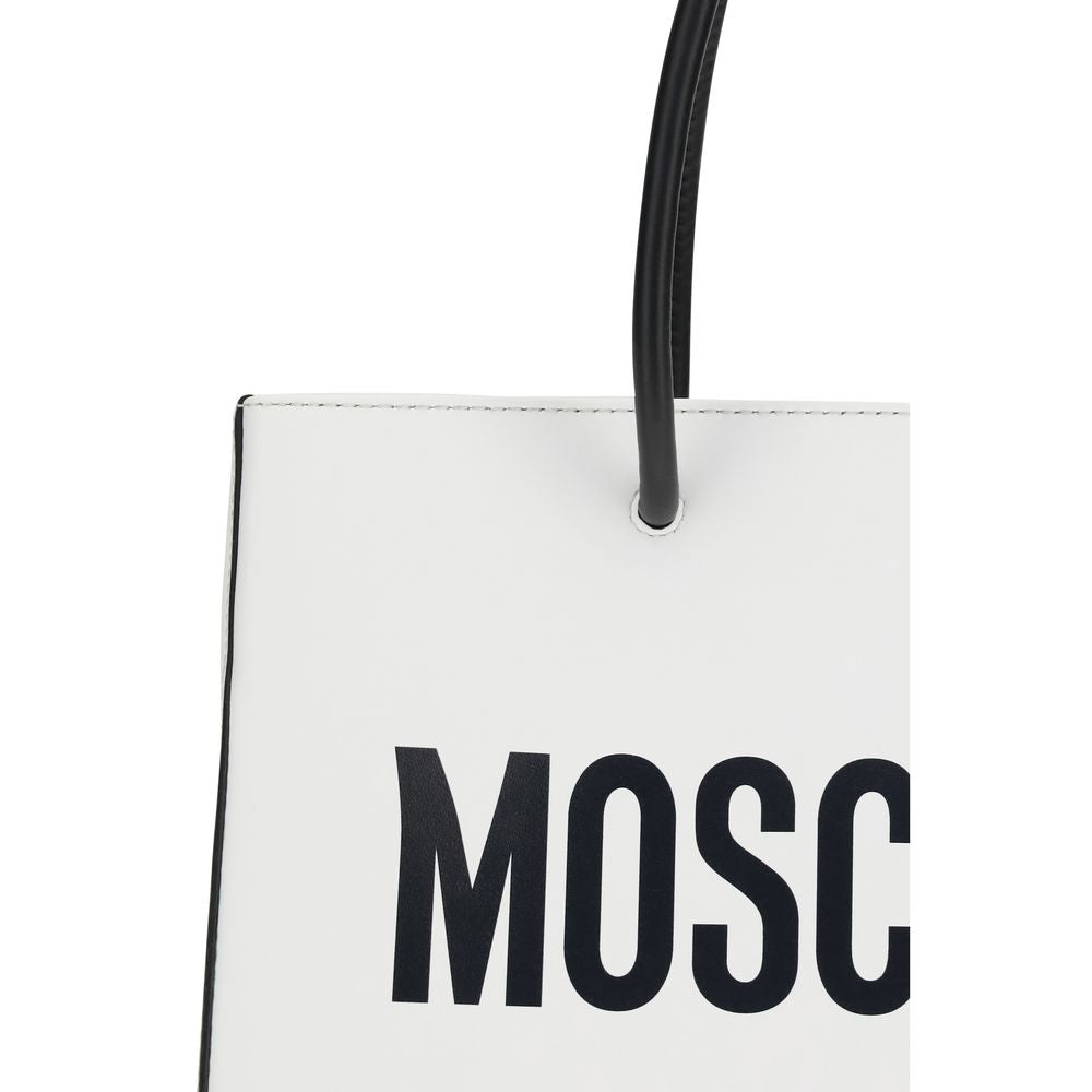 White Calf Leather Bos Taurus Handbag