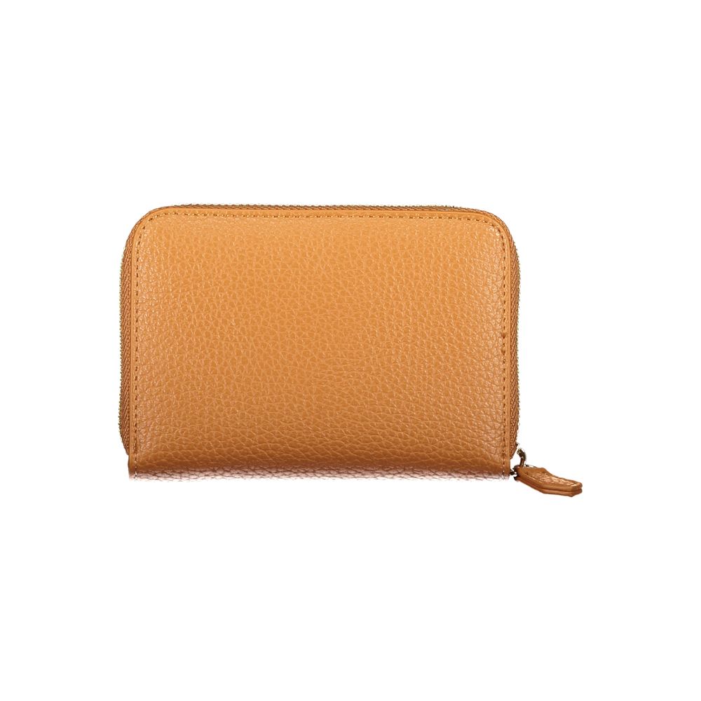 Brown Fabric Women's Wallet