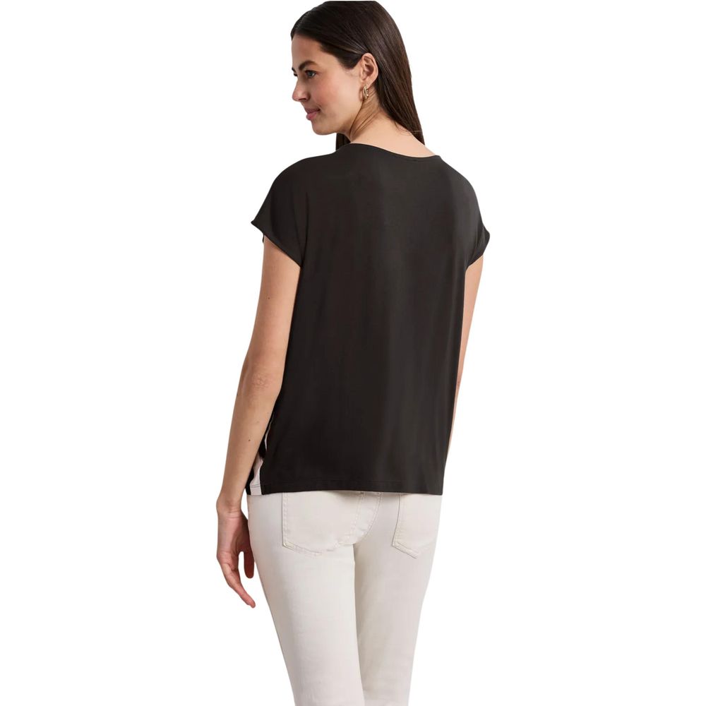 Brown Viscose T-Shirt