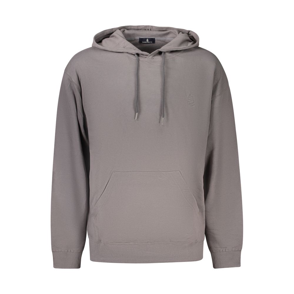 Gray Cotton Mens Sweatshirt