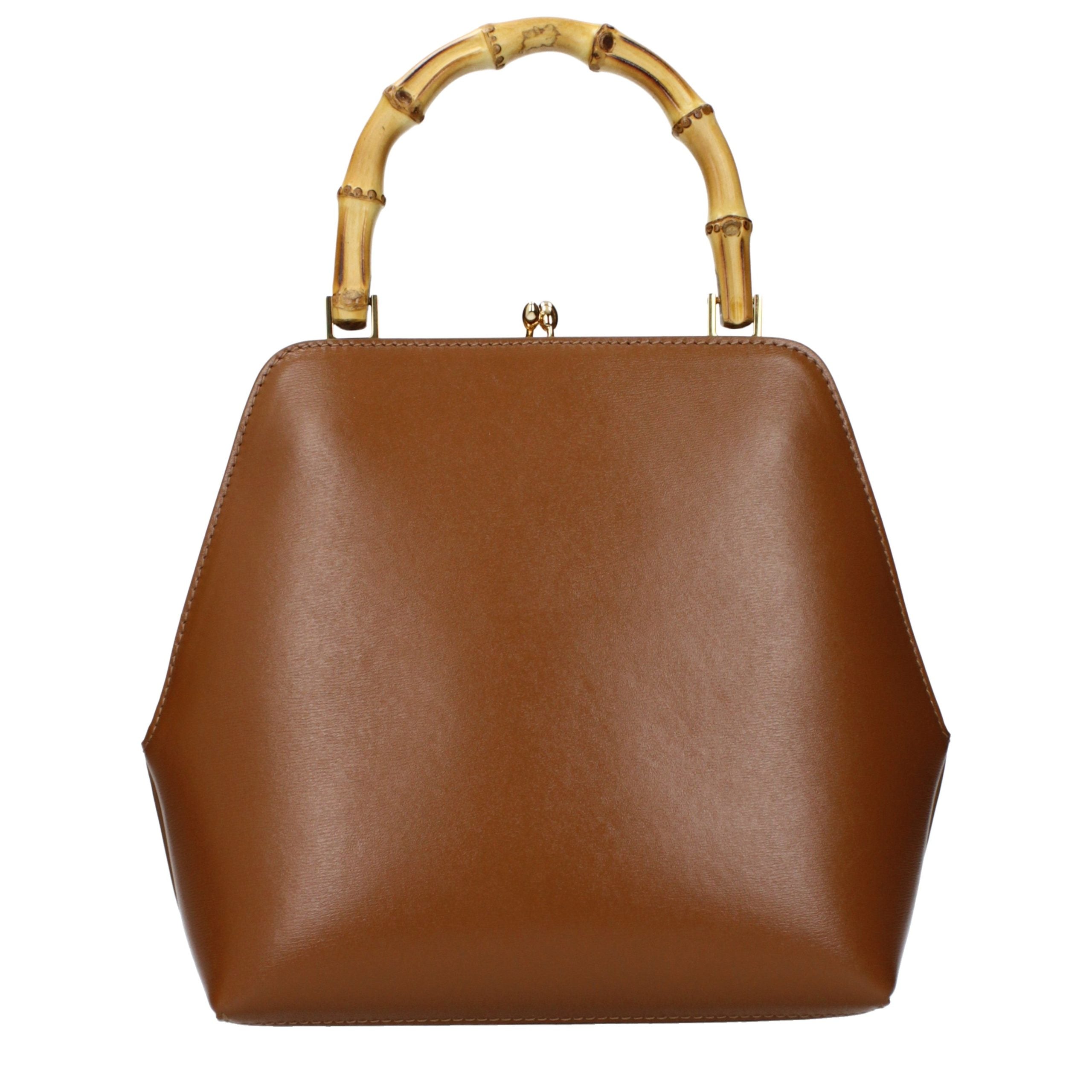 Brown Leather Handbag