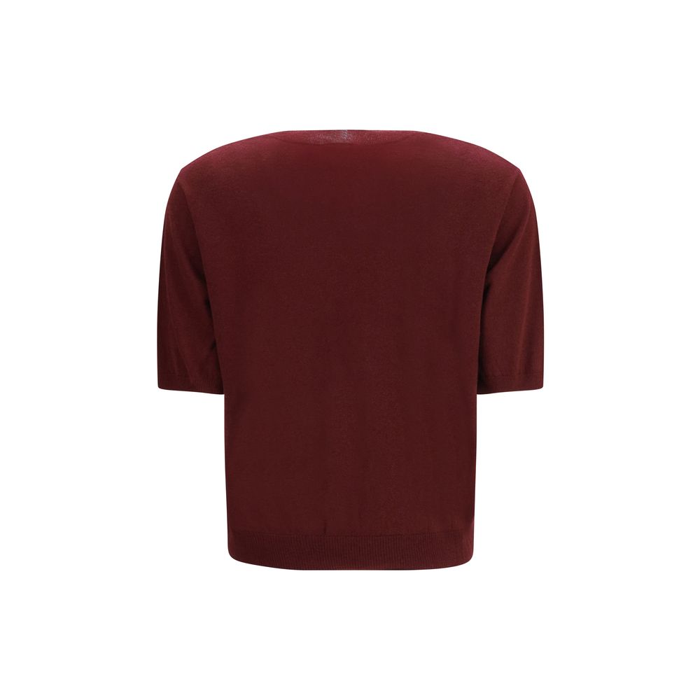 Bordeaux Wool Oves Aries T-Shirt