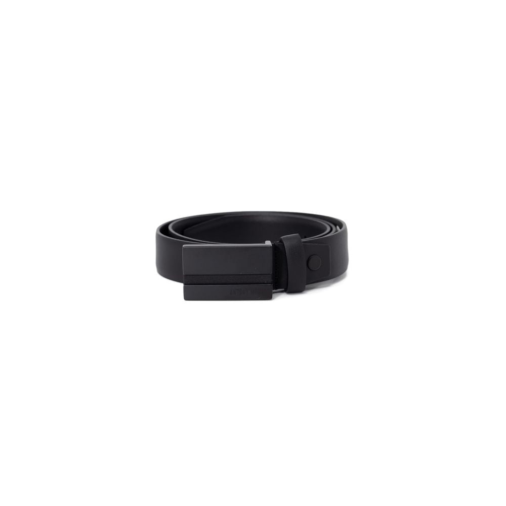Black Leather Regular Belt