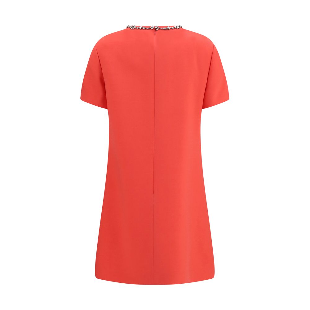 Multicolor Wool Oves Aries Casual Dress