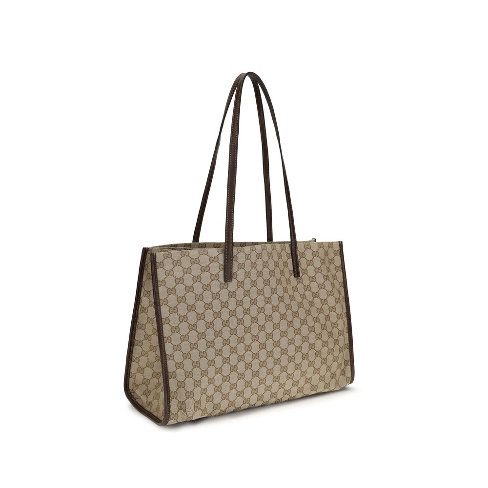 Beige Polyester Shoulder Bag