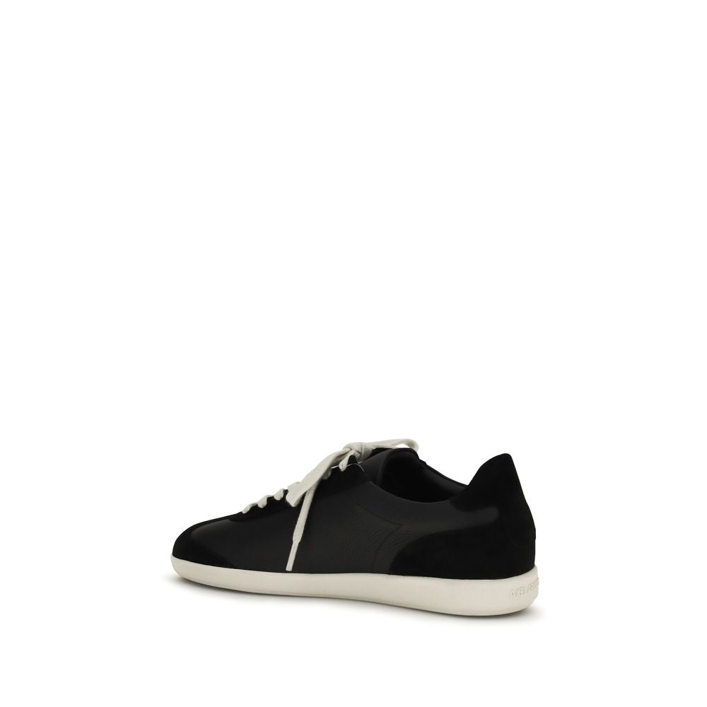 Black Calf Leather Bos Taurus Athletic Sneakers