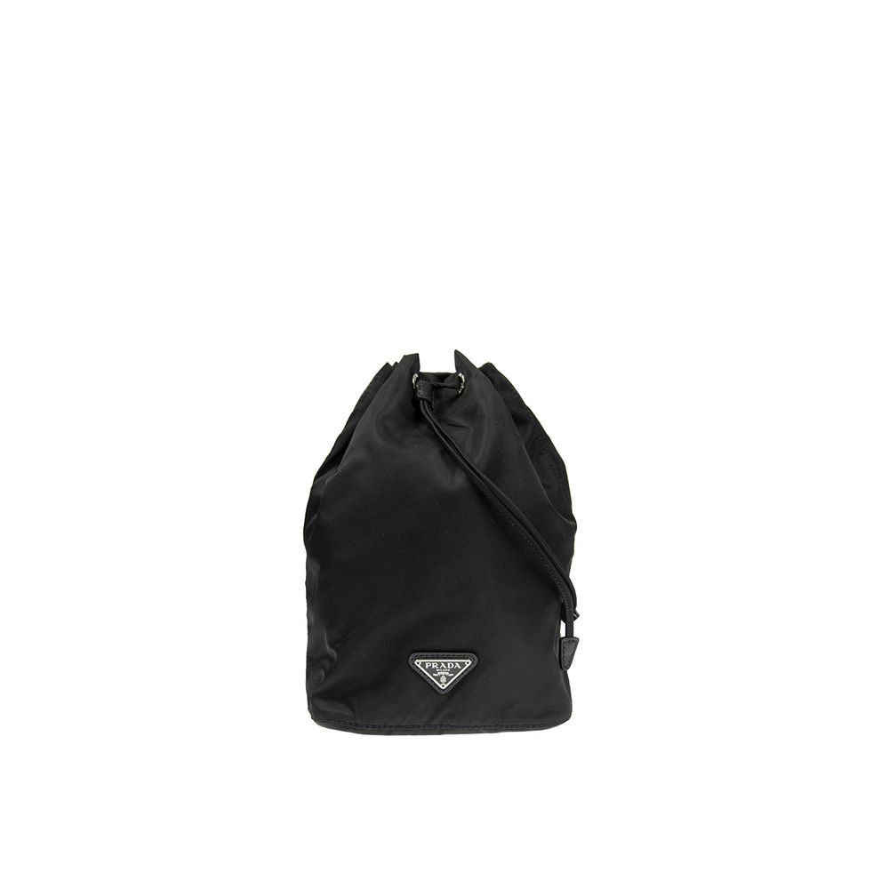 Black Nylon Handbag