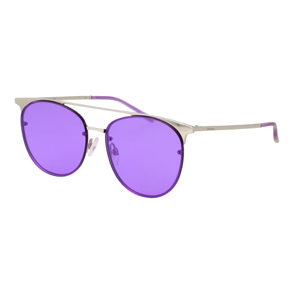 Gray Metal Sunglasses