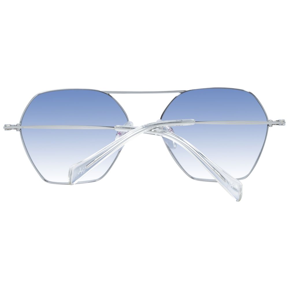 Gray Metal Sunglasses