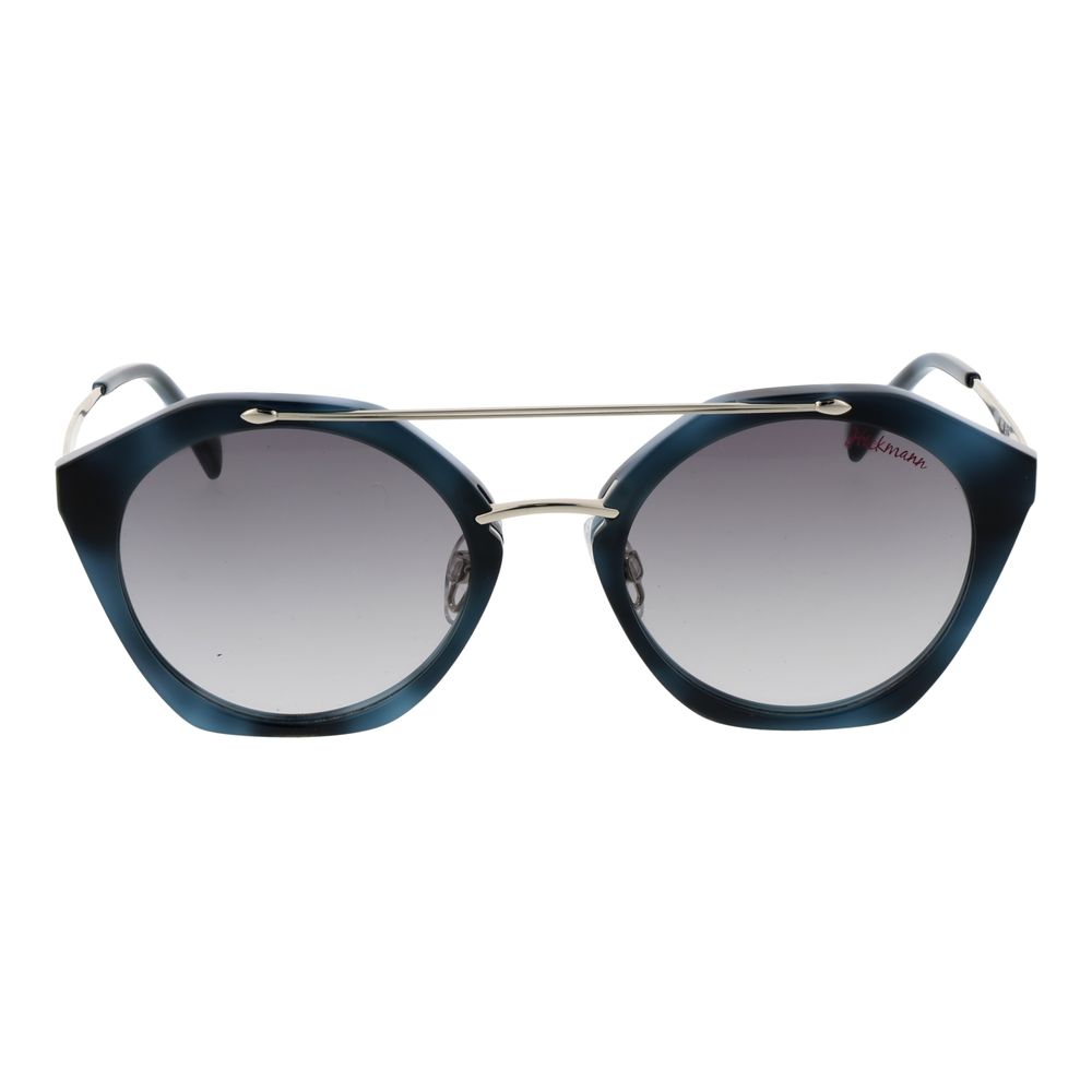 Blue Metal Sunglasses