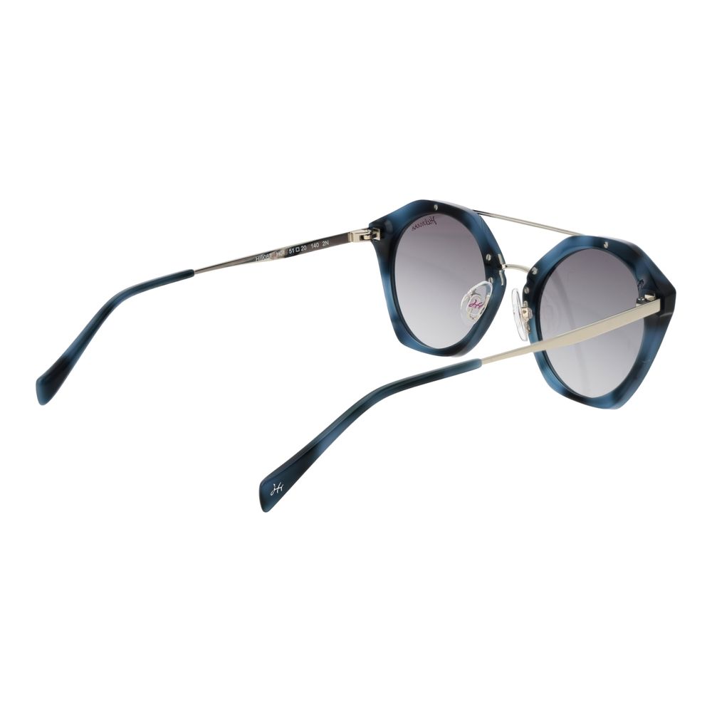 Blue Metal Sunglasses