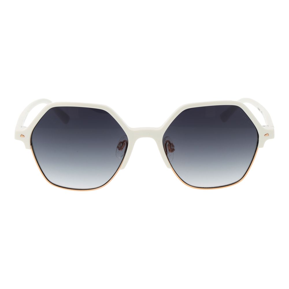 White Acetate Sunglasses