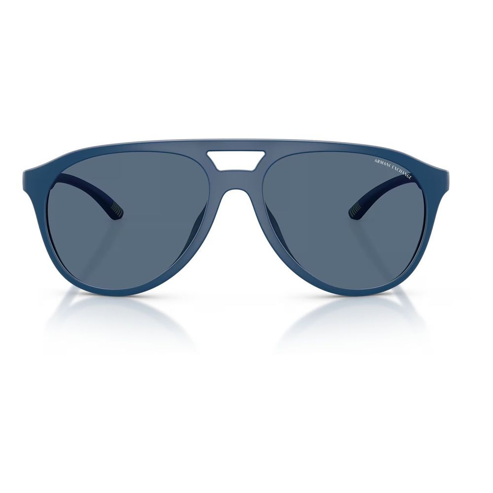 Blue Injected Sunglasses
