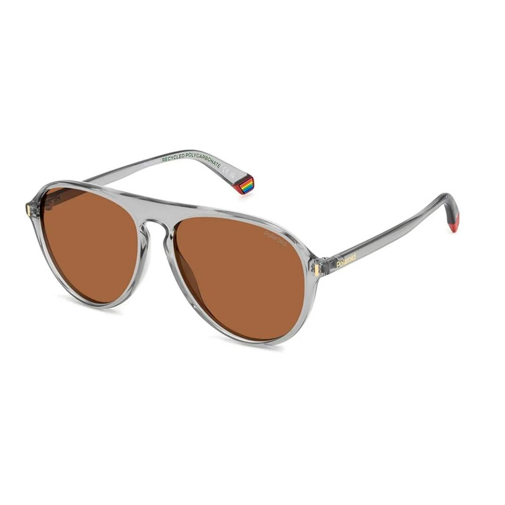 Gray Polycarbonate Sunglasses