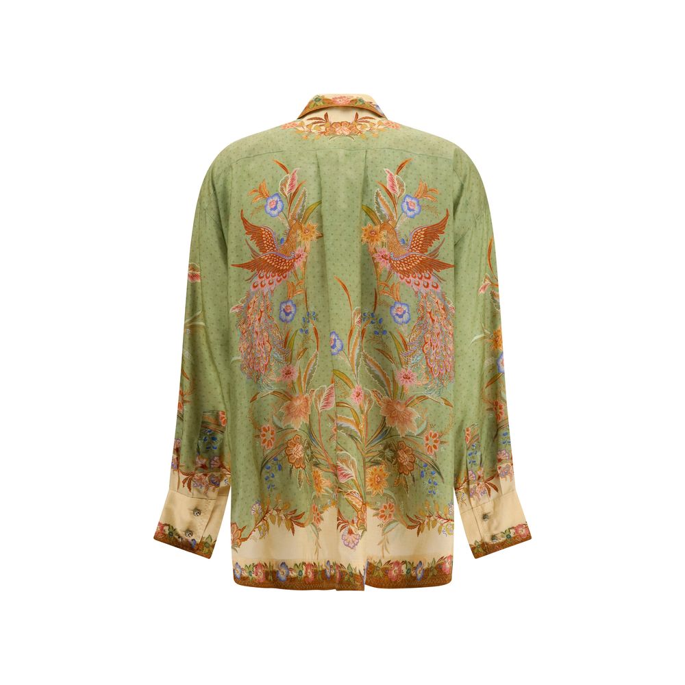 Multicolor Silk Shirt