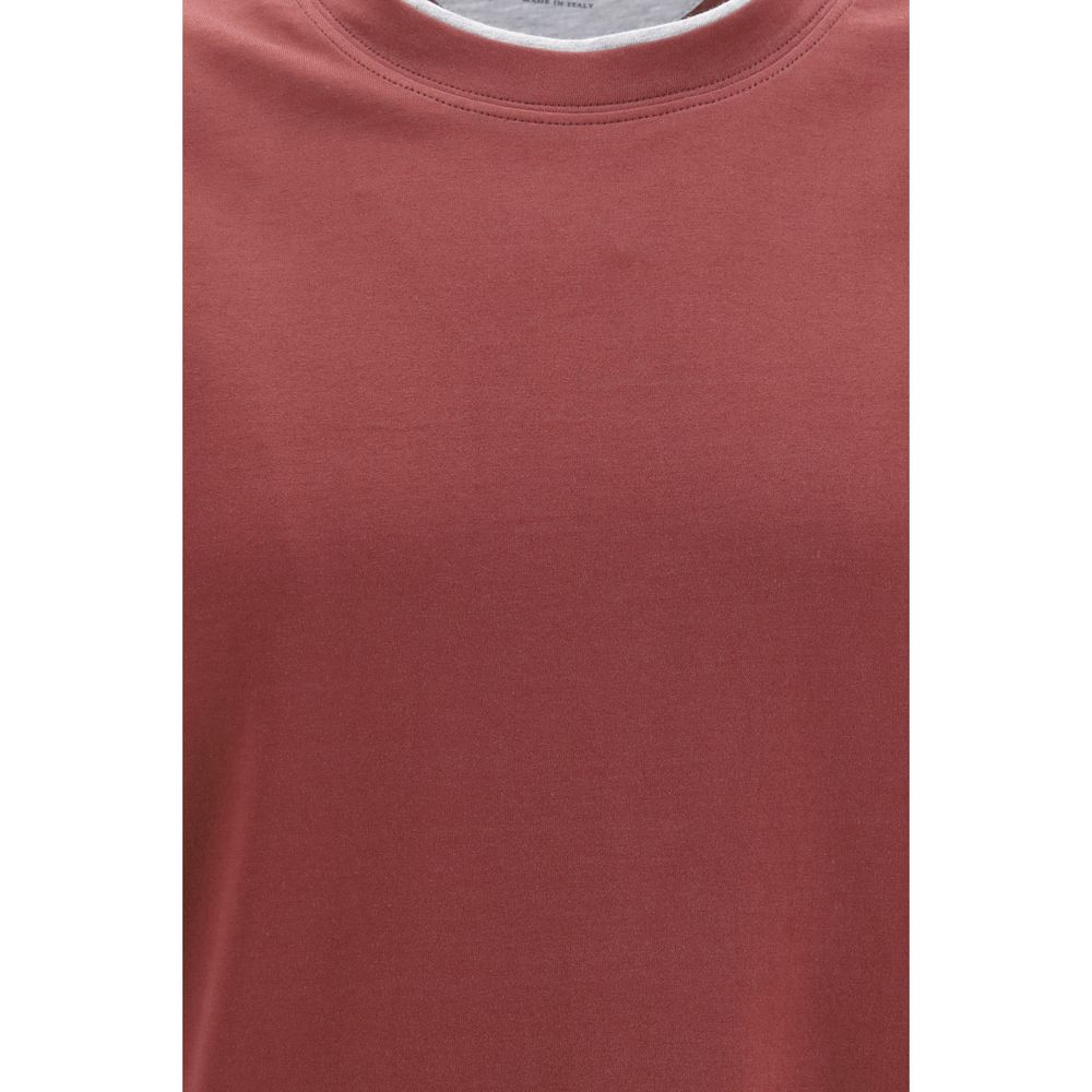 Bordeaux Cotton T-Shirt
