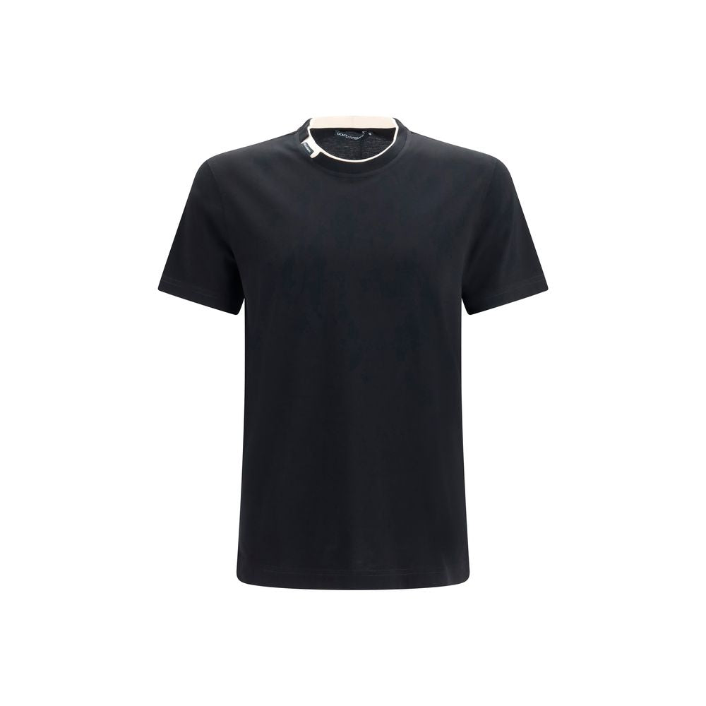 Black Cotton T-Shirt