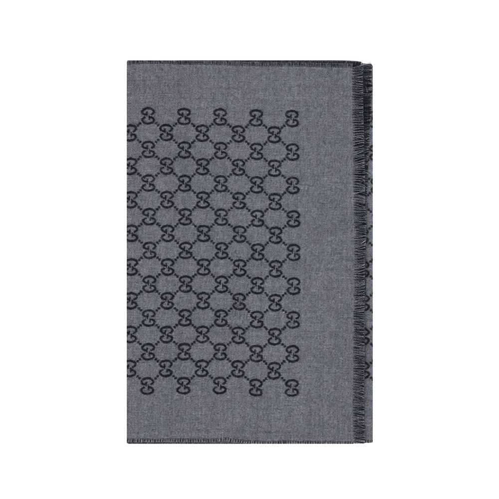 Gray Wool Oves Aries Scarf