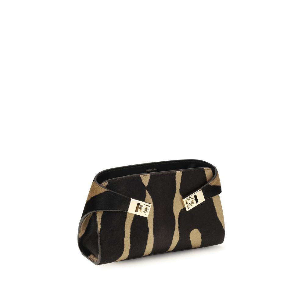 Brown Hair Shoulder Bag