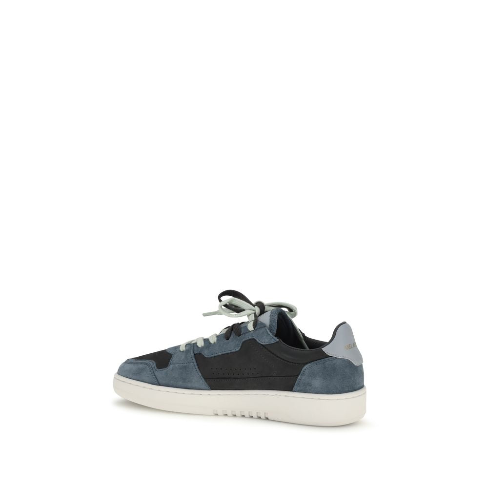 Multicolor Nubuc Leather Low Top Sneakers