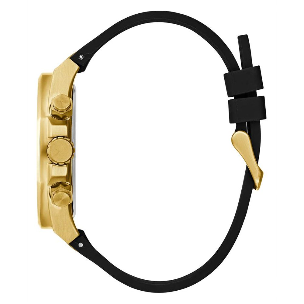 Black Synthetic Dress Watch
