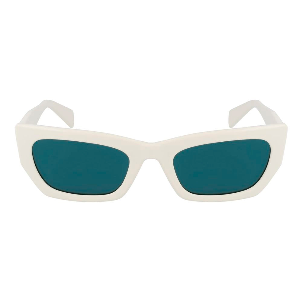 White Injected Sunglasses