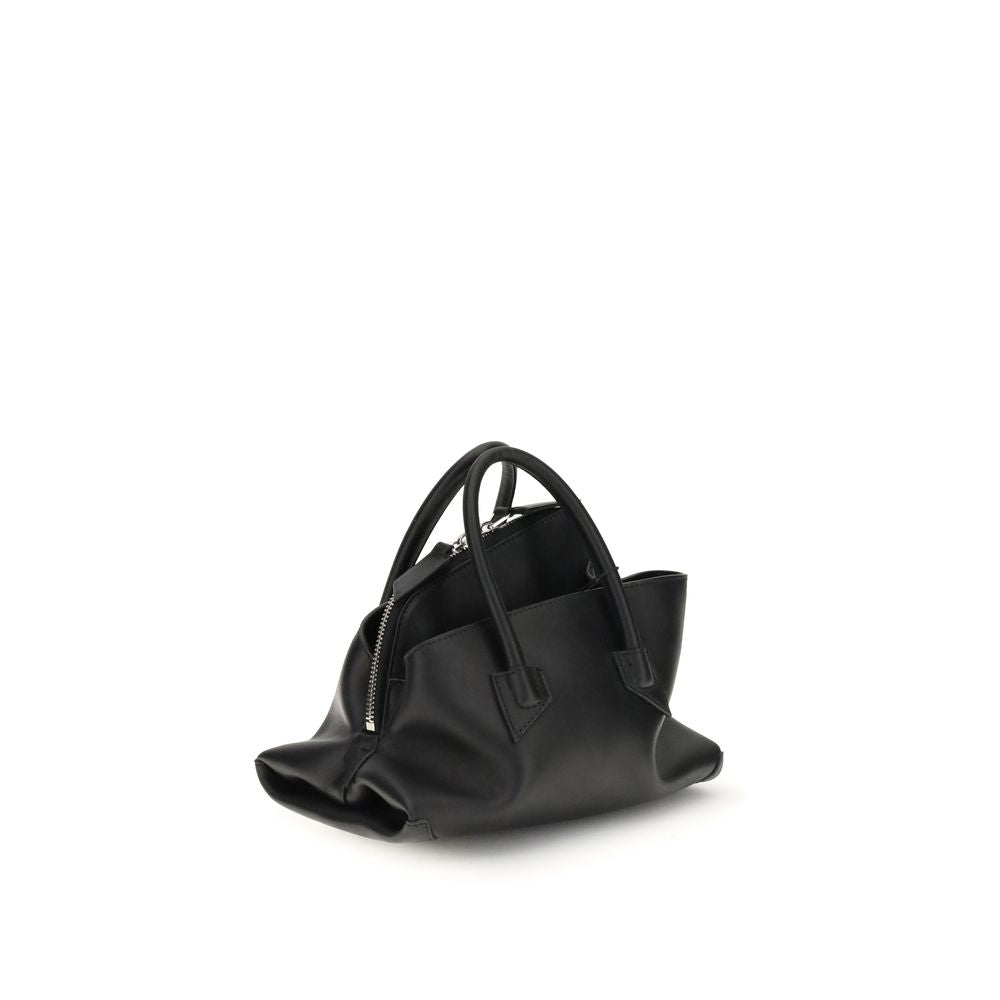 Black Calf Leather Bos Taurus Handbag