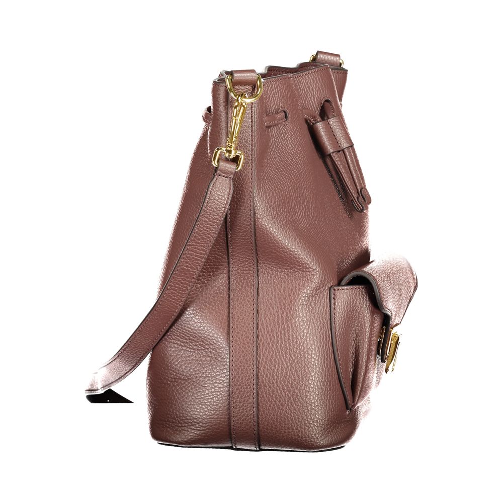 Brown Leather Handbag