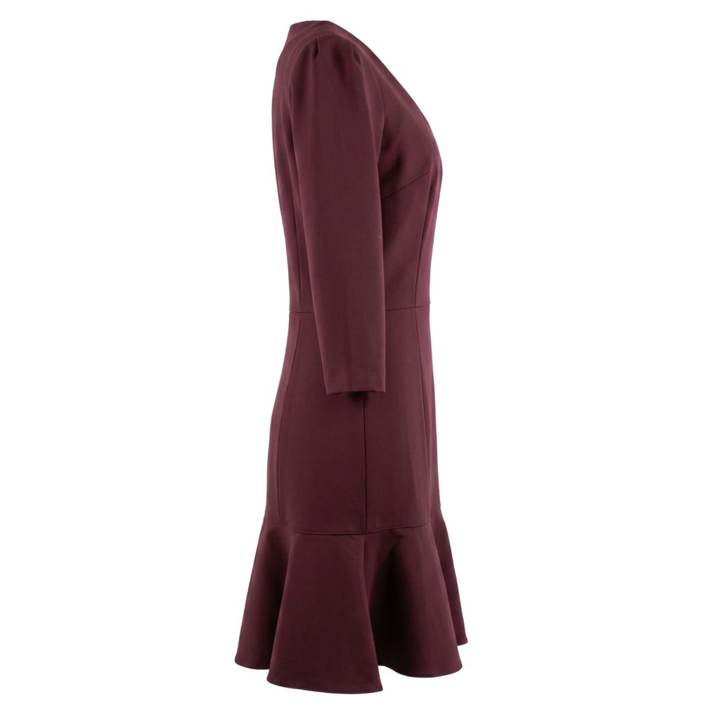Red Viscose Women Dress