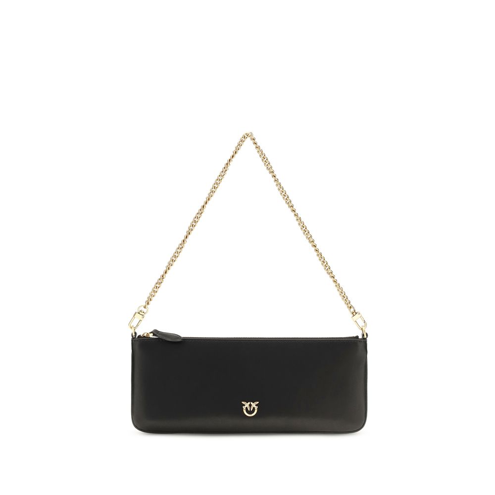 Black Calf Leather Bos Taurus Shoulder Bag