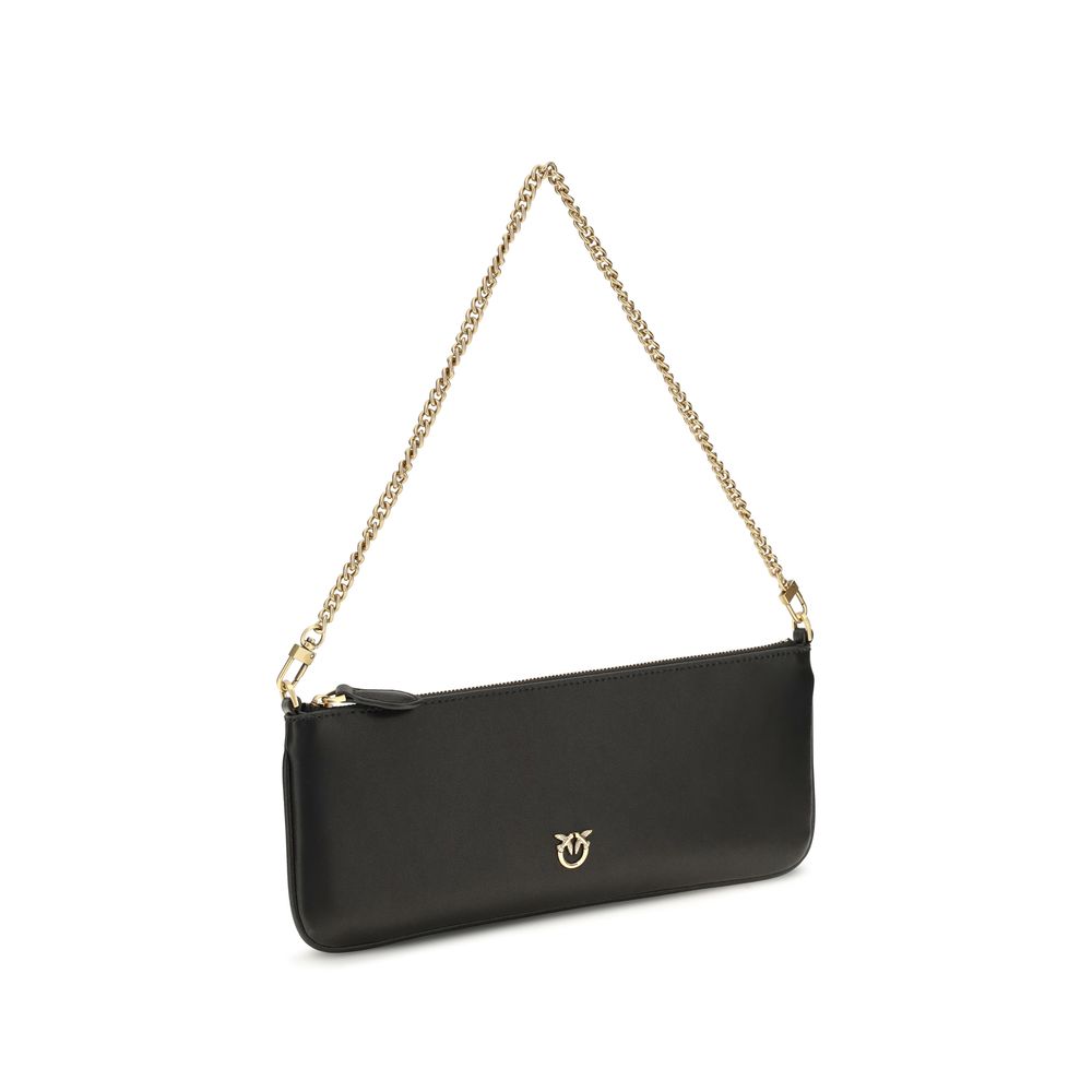 Black Calf Leather Bos Taurus Shoulder Bag