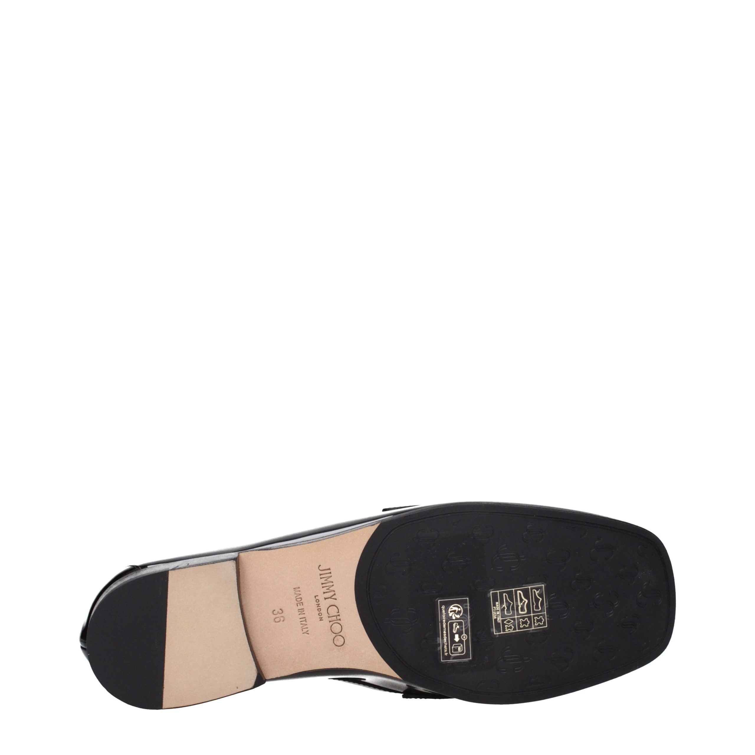 Black Leather Slip-On Loafers