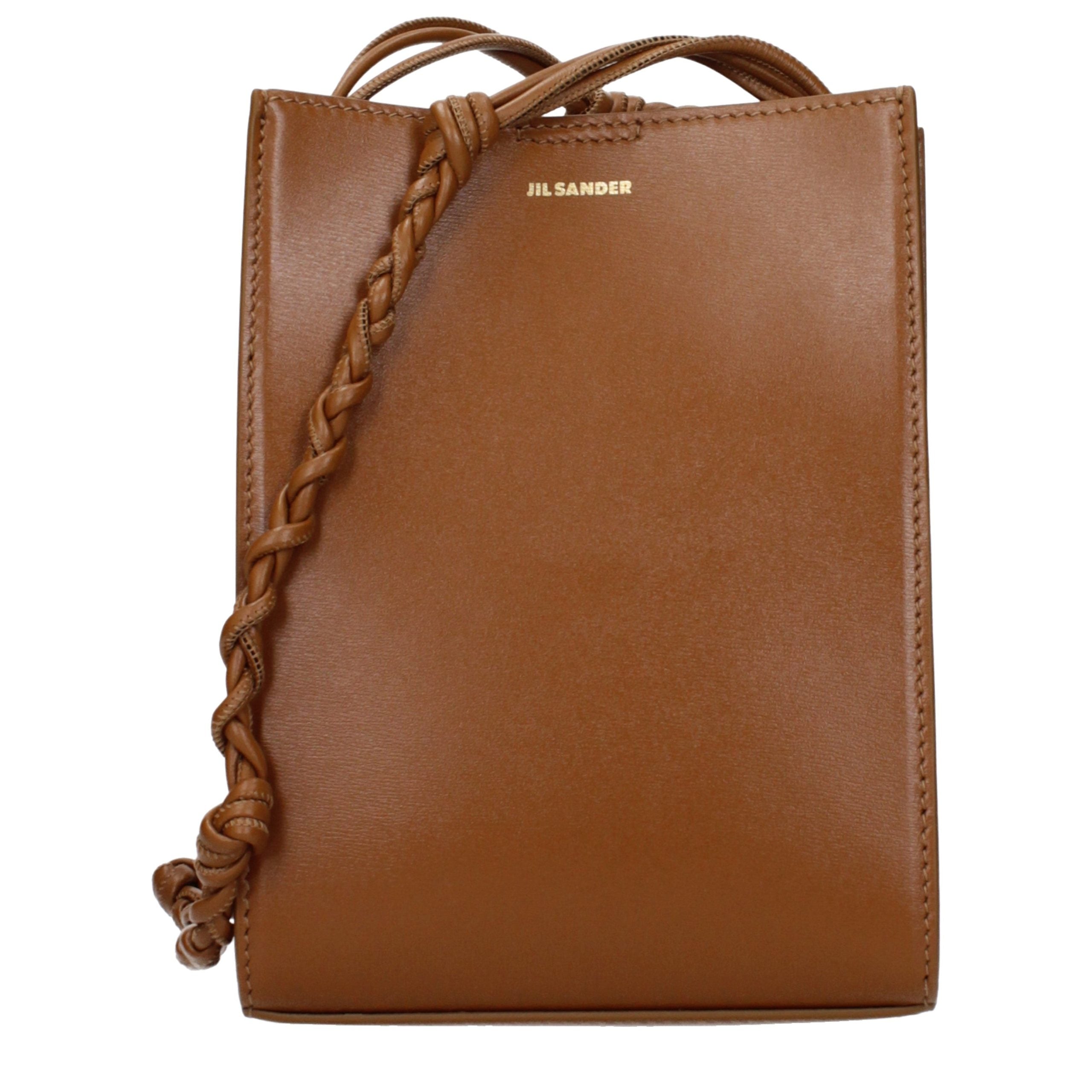 Brown Leather Crossbody Bag