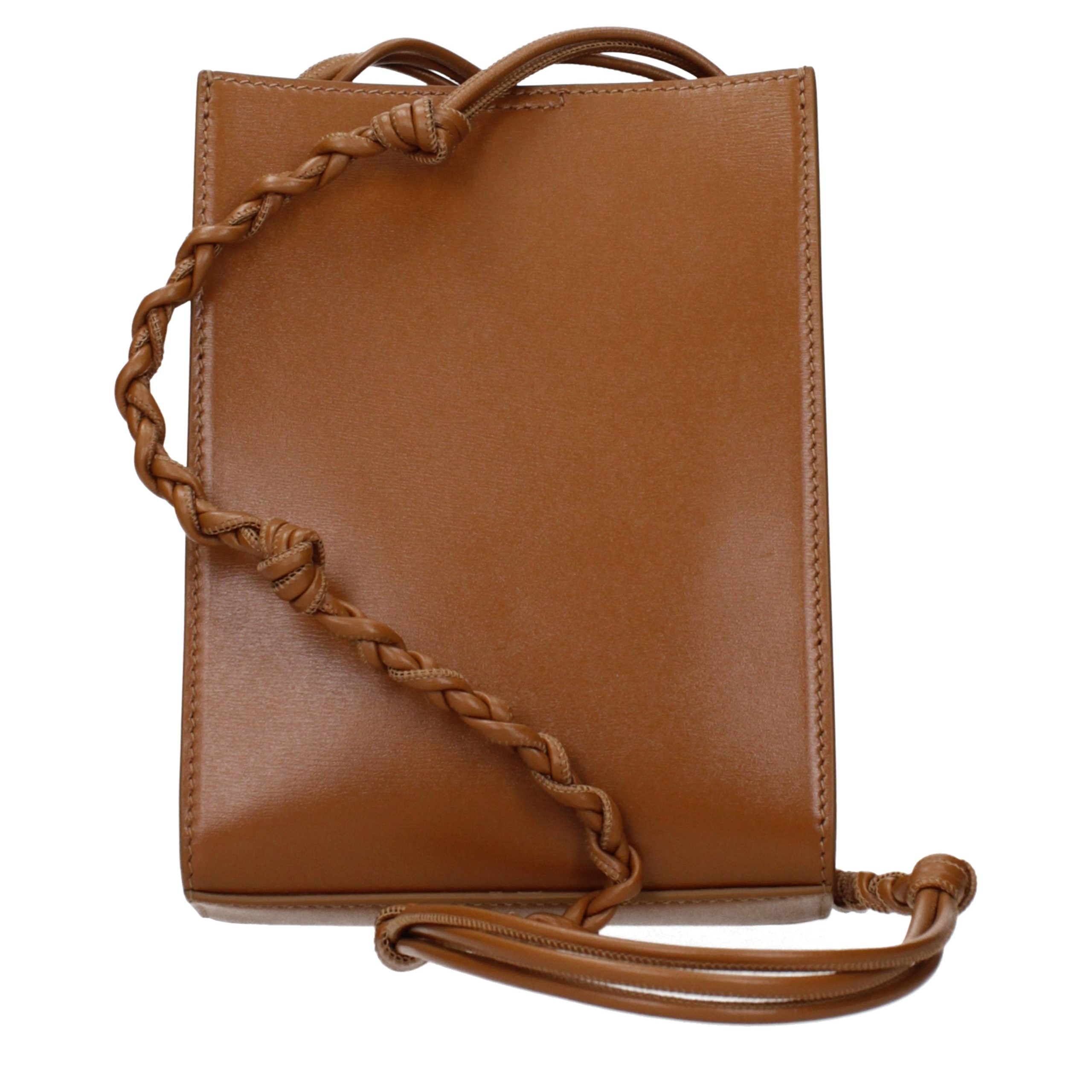 Brown Leather Crossbody Bag