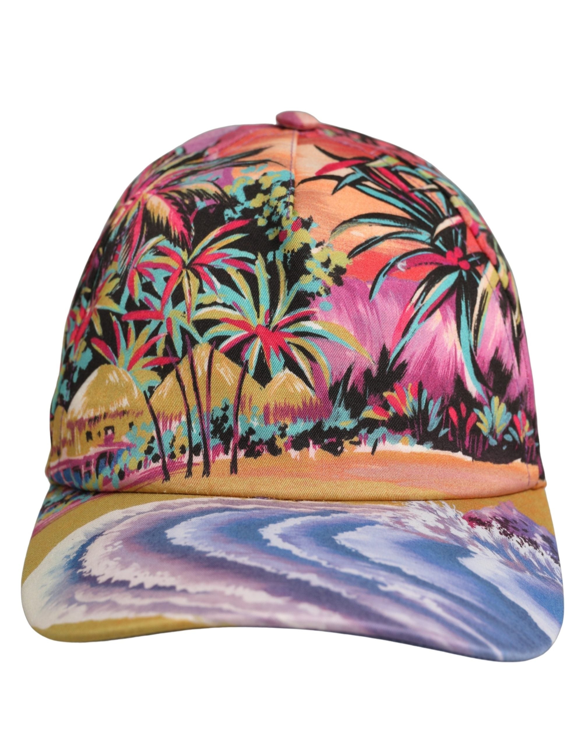 Multicolor Tropical Themed Baseball Capello Hat