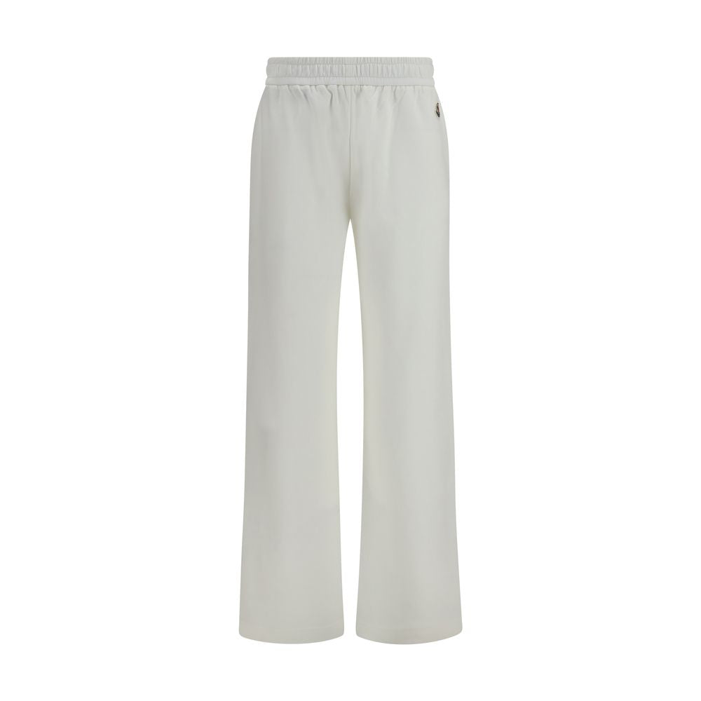 White Cotton Casual Pants