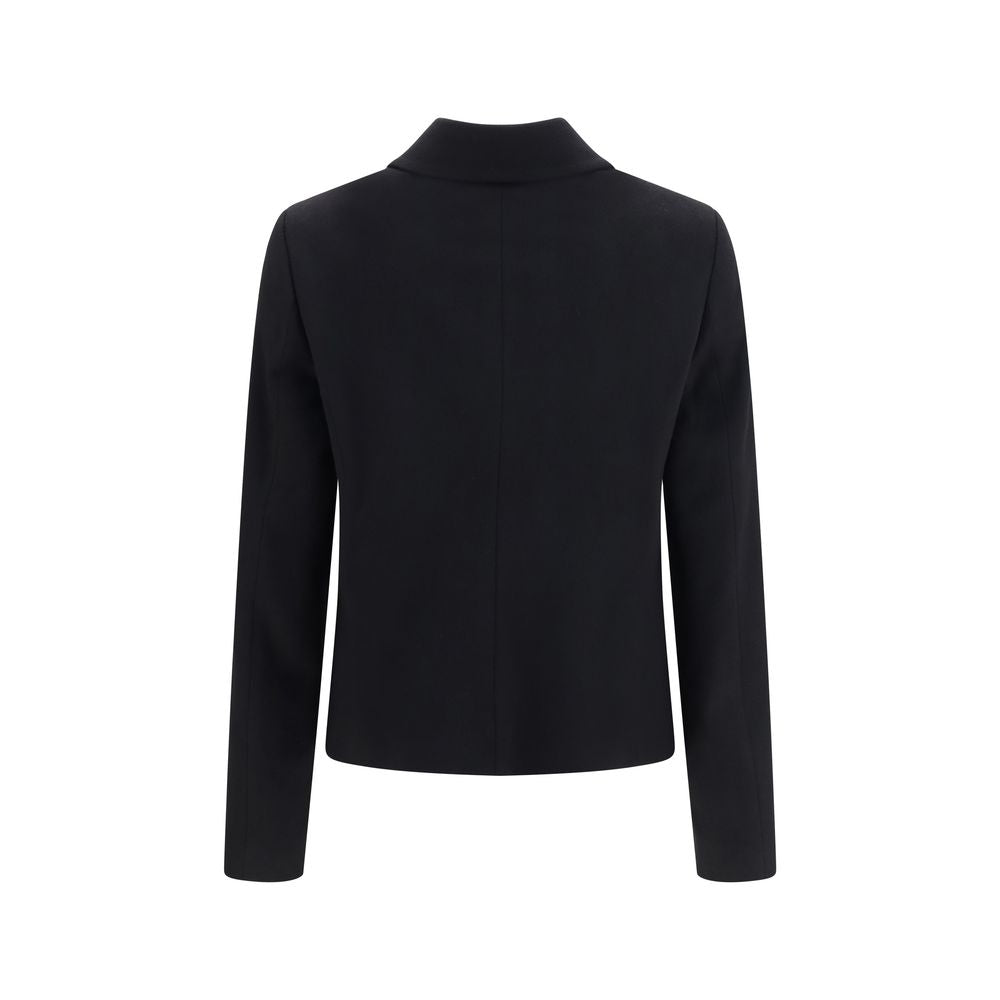 Black Wool Oves Aries Full-Length Jacket