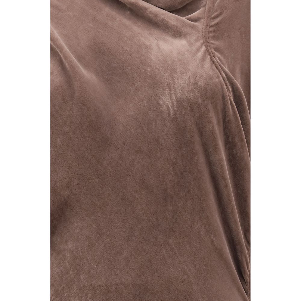 Beige Viscose Casual Dress