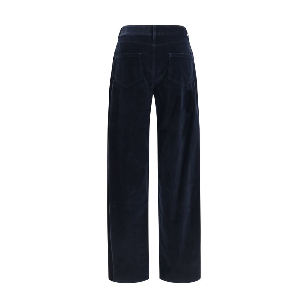 Blue Cotton Pants
