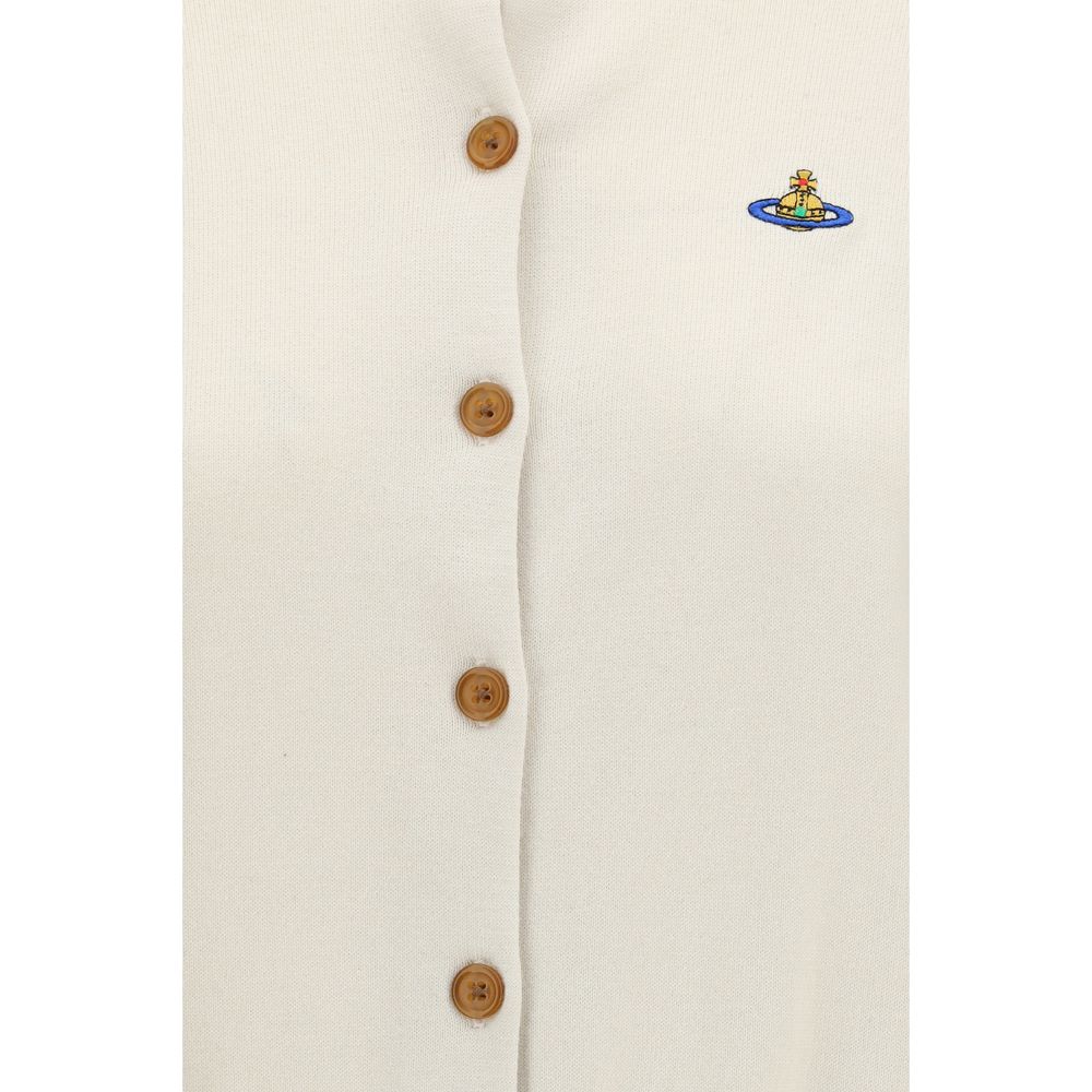 White Cotton Cardigan