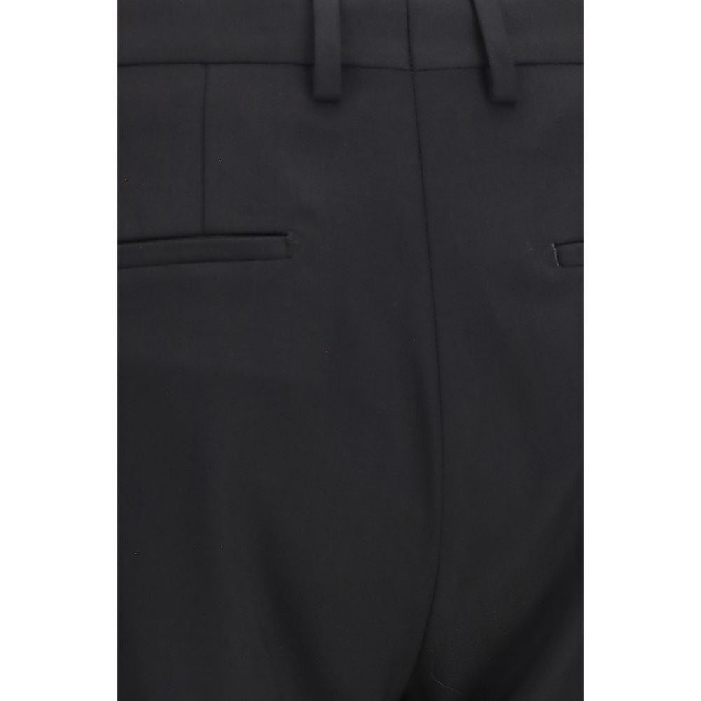 Black Wool Oves Aries Two-Piece Suit
