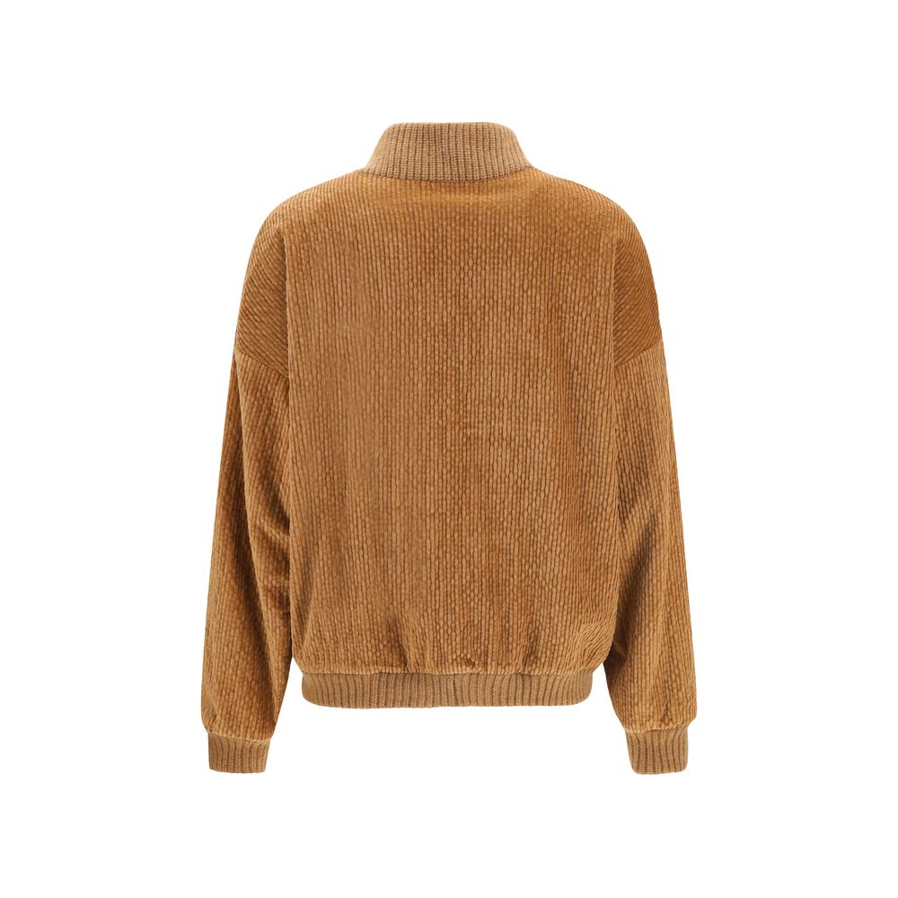 Brown Cotton Bomber