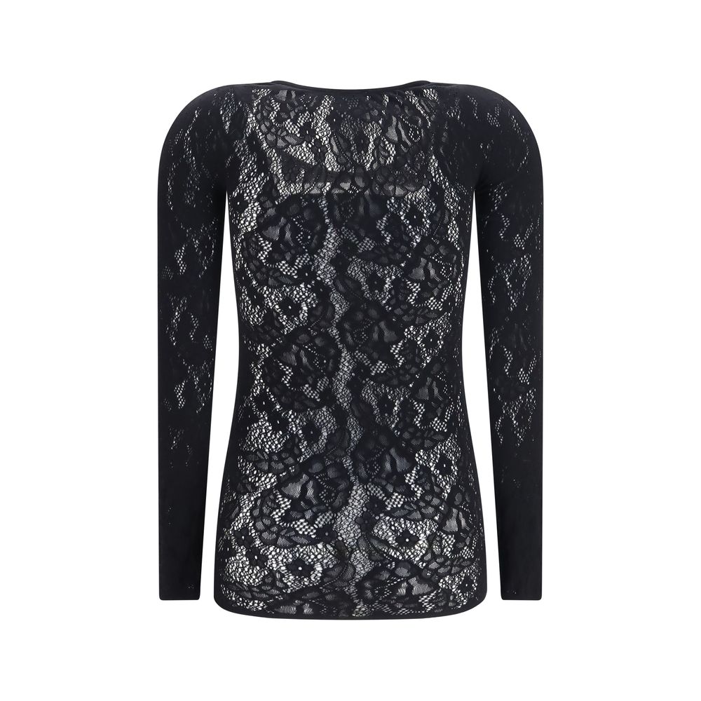 Black Polyamide Shirt