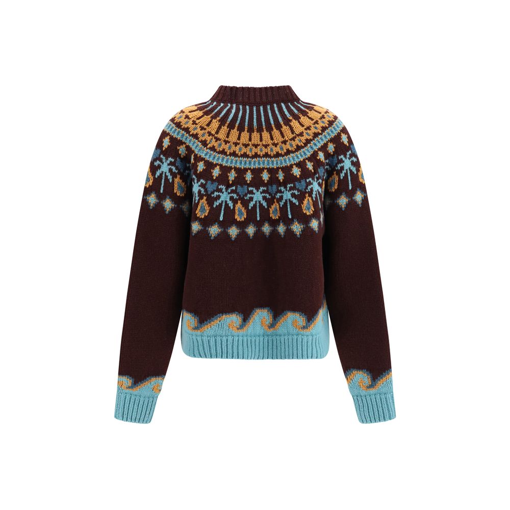 Bordeaux Wool Oves Aries Sweatshirt