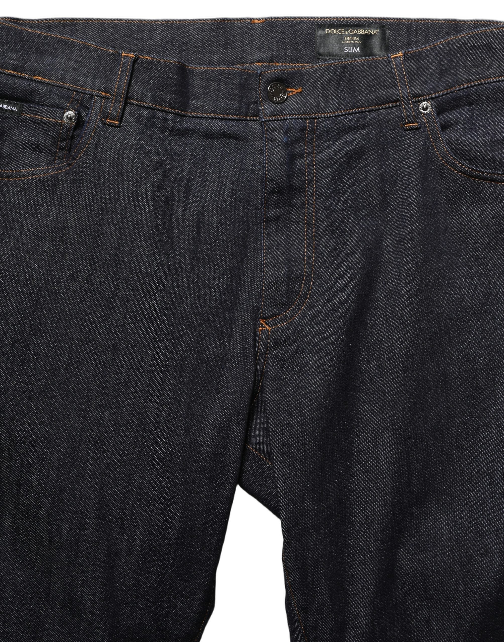 Dark Gray Cotton Slim Fit Men Denim Jeans