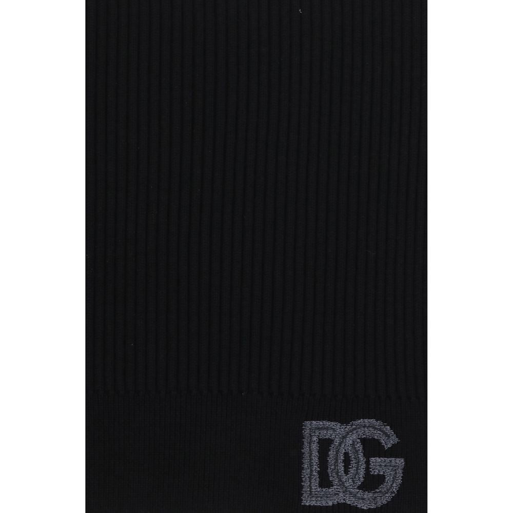 Black Wool Oves Aries Scarf