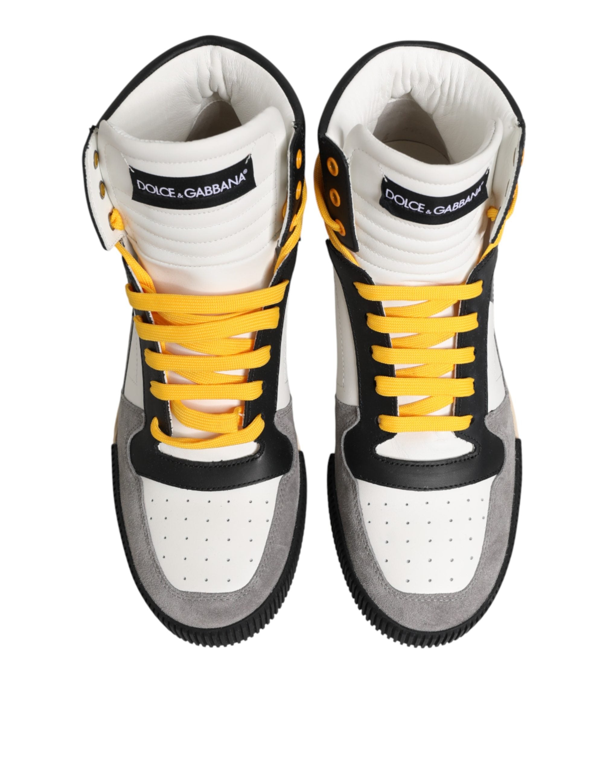 Multicolor Calf High Top Sneakers Shoes