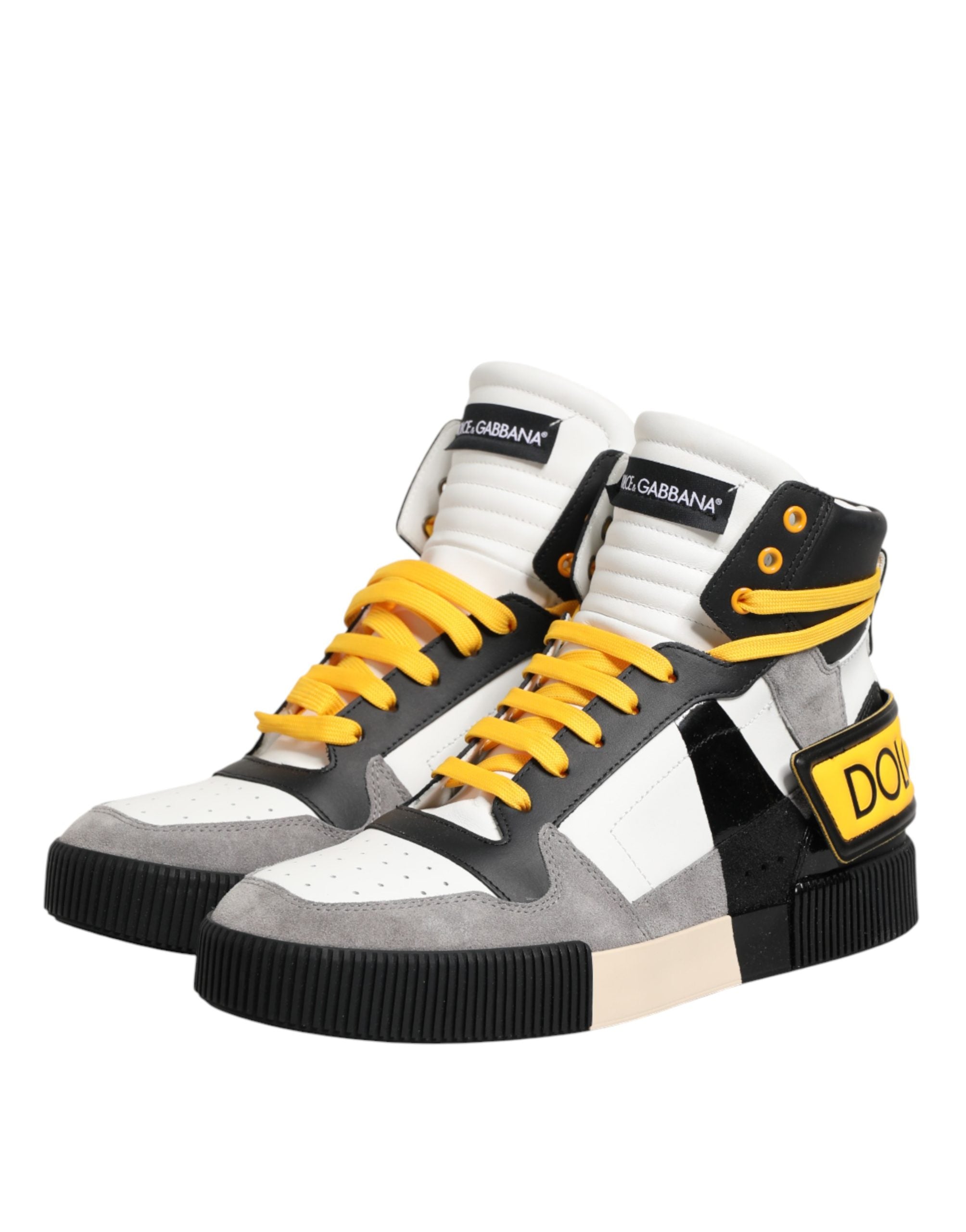 Multicolor Calf High Top Sneakers Shoes